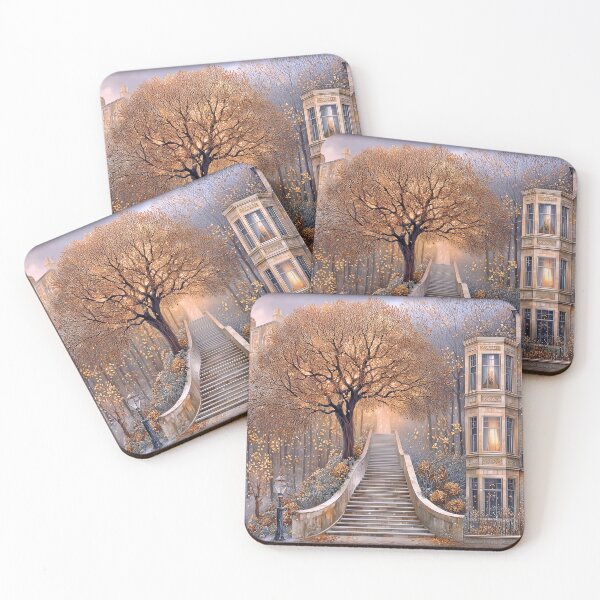 Item preview, Cozy Autumn Day Abstract Expressionism designed and sold by Dream Mythos Studios.