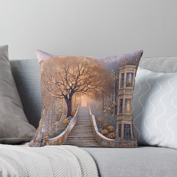 Item preview, Cozy Autumn Day Abstract Expressionism designed and sold by Dream Mythos Studios.