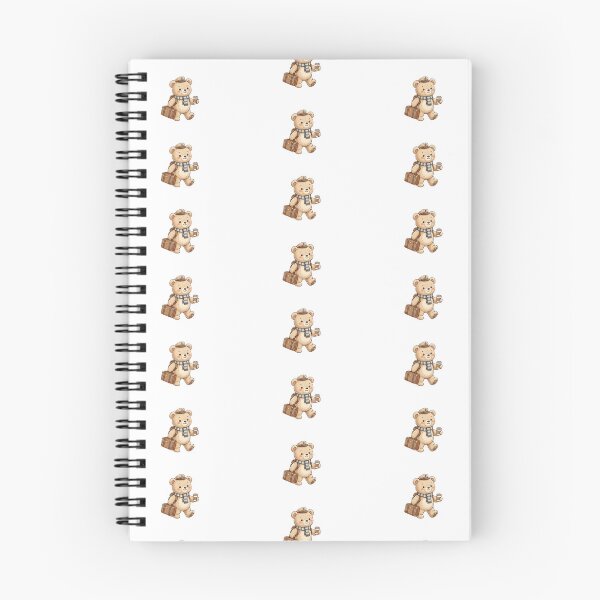 Item preview, Traveling Teddy Bear - Cozy Illustration designed and sold by AidaAviles.