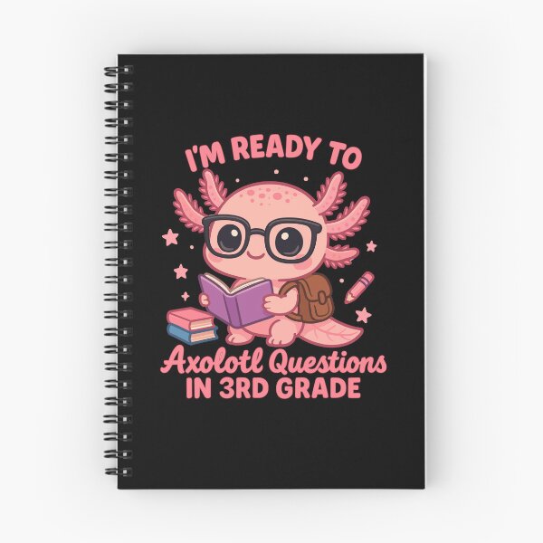 Item preview, Ready To Axolotl Questions 3rd Grade designed and sold by MysticMirth.