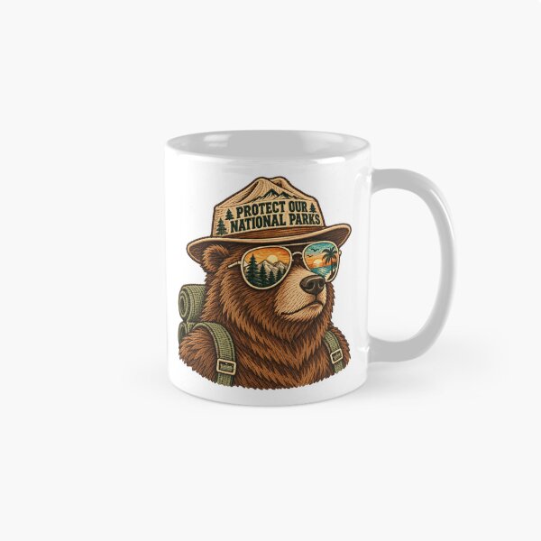 Item preview, Protect Our National Parks Outdoor Adventure Conservation Nature Lover designed and sold by HumansStuck12.