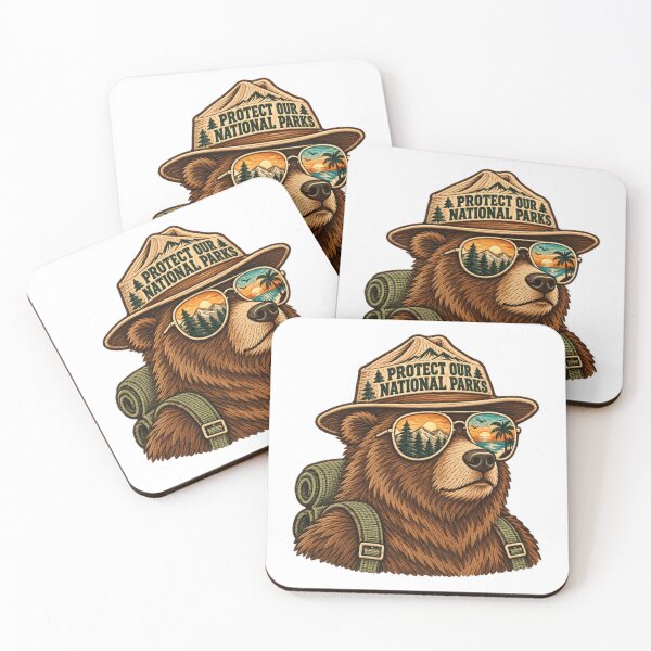 Item preview, Protect Our National Parks Outdoor Adventure Conservation Nature Lover designed and sold by HumansStuck12.