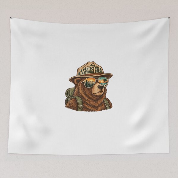 Item preview, Protect Our National Parks Outdoor Adventure Conservation Nature Lover designed and sold by HumansStuck12.