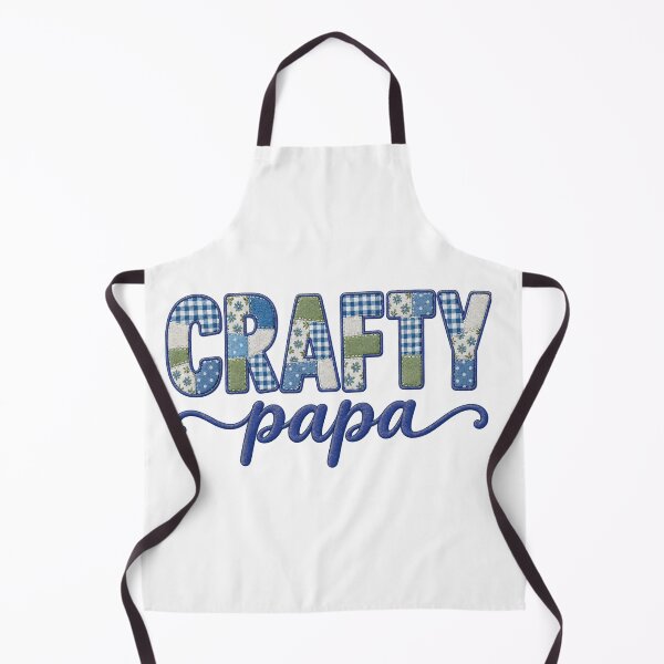 Item preview,  Crafty Papa – Colorful Patchwork Quilting Sewing Craft Design designed and sold by MimsTees.