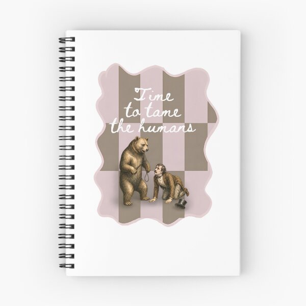 Item preview, Bear in Circus: Time to Tame the Humans | Go vegan. designed and sold by theethicwhisper.
