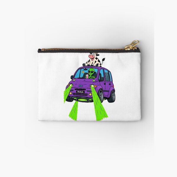 Item preview, Fiat Multipla UFO Alien Abduction Retro 90s designed and sold by Arslyarts.