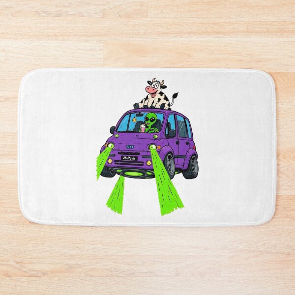 Item preview, Fiat Multipla UFO Alien Abduction Retro 90s designed and sold by Arslyarts.