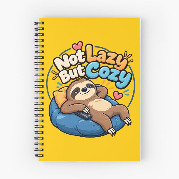 Item preview, Not Lazy But Cozy – Cute Funny Sloth Relaxing designed and sold by IMuDesigner.