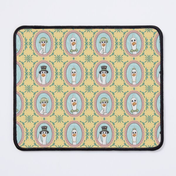 Item preview, Cute silly dressed up duck framed pictures pattern designed and sold by SketchedRealm.