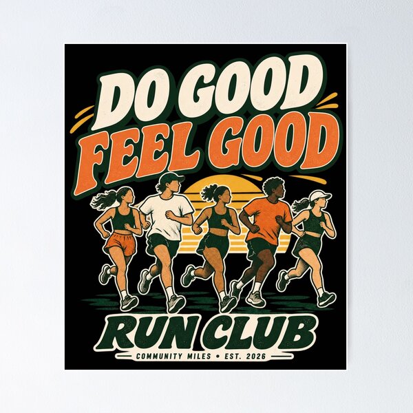 Item preview, Run Well Feel Better designed and sold by NF Designs Studio DTF.