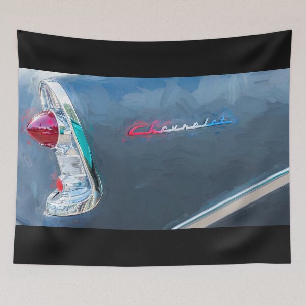 Item preview, 1956 Gray Chevy Bel Air Taillight Emblem designed and sold by RichFrancoCars.