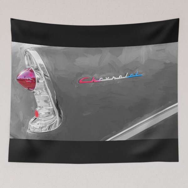 Item preview, 1956 Gray Chevy Bel Air Taillight Emblem designed and sold by RichFrancoCars.