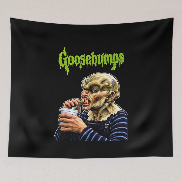 Item preview, terror haunted mask halloween goosebumps retro tv series  designed and sold by Blck-Acid-Devil.