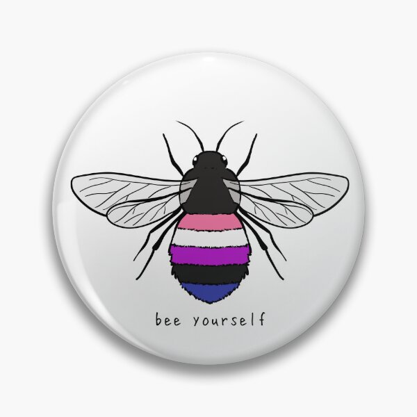 Item preview, Bee Yourself - Genderfluid Pride Flag designed and sold by rorynorth.