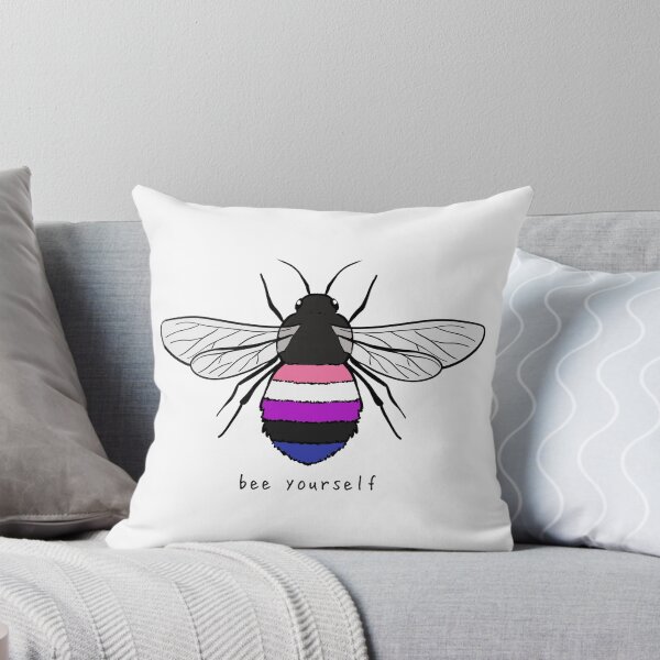 Item preview, Bee Yourself - Genderfluid Pride Flag designed and sold by rorynorth.