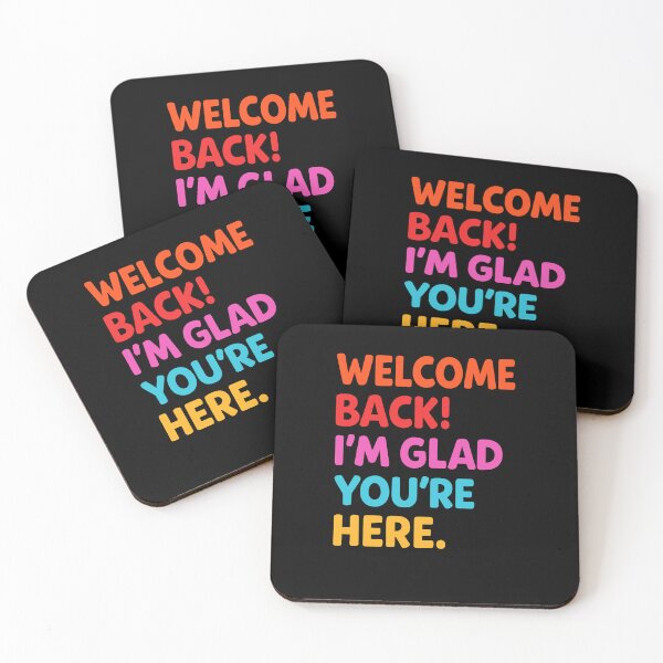 Item preview, Welcome Back I'm Glad You're Here Teacher designed and sold by MysticMirth.