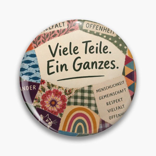 Item preview, Many parts. One whole. – Diversity & Openness by PanaluPrint designed and sold by PanaluPrint .