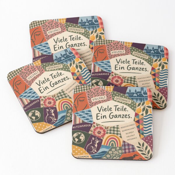 Item preview, Many parts. One whole. – Diversity & Openness by PanaluPrint designed and sold by PanaluPrint .
