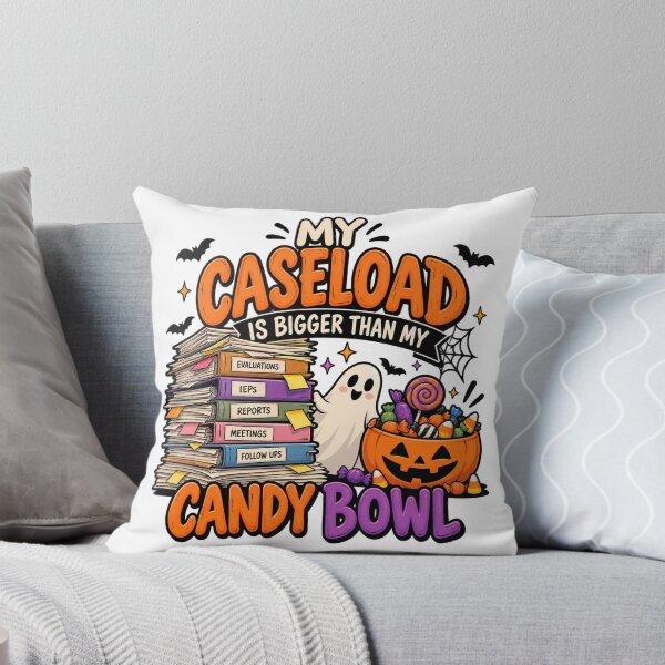 Item preview, School Psychologist Halloween Caseload Candy Bowl designed and sold by Tshirt-Deer.