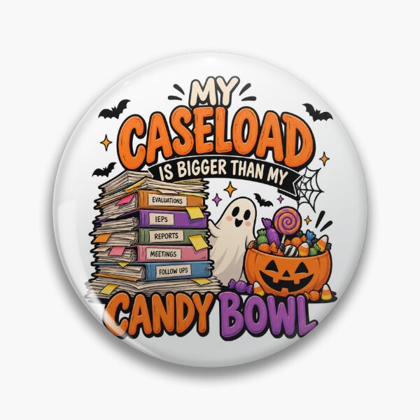 Item preview, School Psychologist Halloween Caseload Candy Bowl designed and sold by Tshirt-Deer.