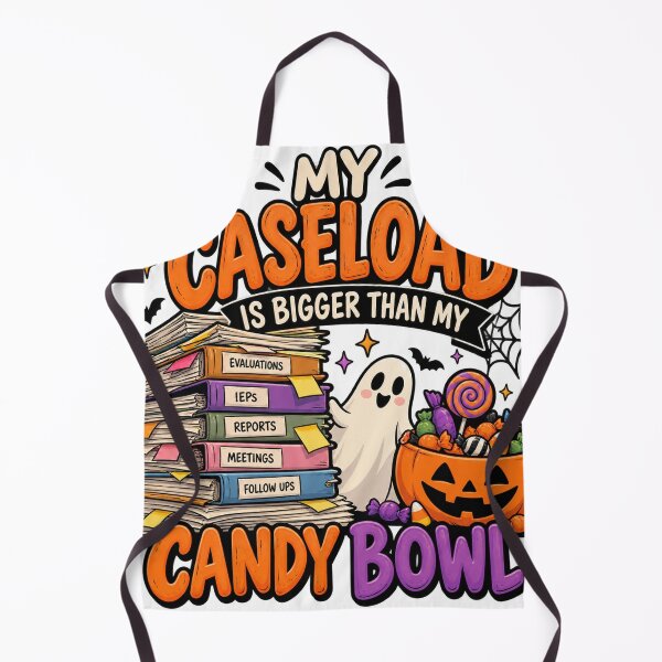 Item preview, School Psychologist Halloween Caseload Candy Bowl designed and sold by Tshirt-Deer.