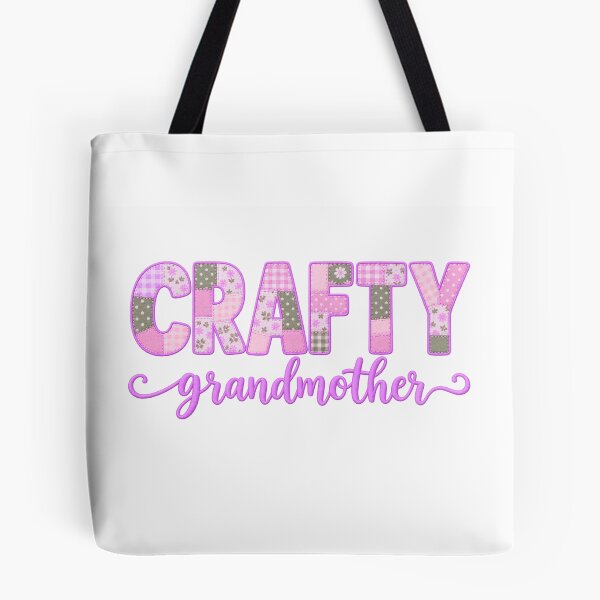 Item preview, Crafty Grandmother – Colorful Patchwork Quilting Sewing Craft Design designed and sold by MimsTees.