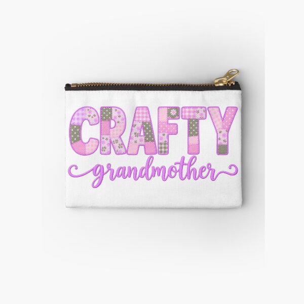 Item preview, Crafty Grandmother – Colorful Patchwork Quilting Sewing Craft Design designed and sold by MimsTees.