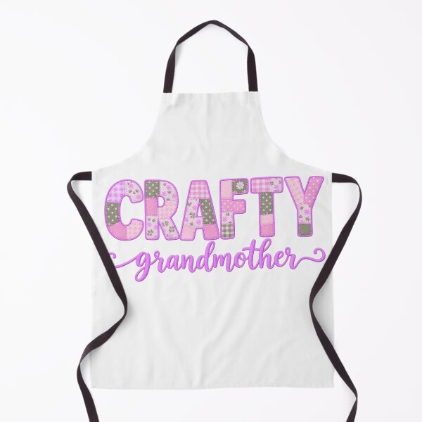Item preview, Crafty Grandmother – Colorful Patchwork Quilting Sewing Craft Design designed and sold by MimsTees.