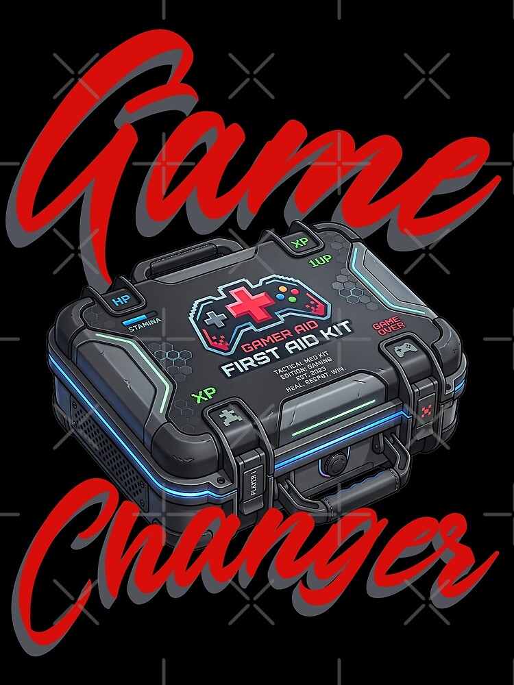 Thumbnail 3 of 3, Scarf, Game Changer MedKit designed and sold by ReneMM.