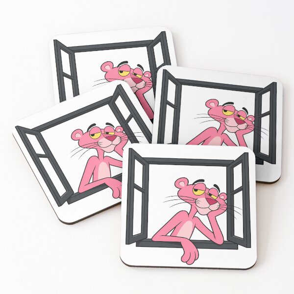Item preview, Pink Panther Chilling At The Window designed and sold by Aesthetiphy.