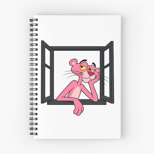 Item preview, Pink Panther Chilling At The Window designed and sold by Aesthetiphy.