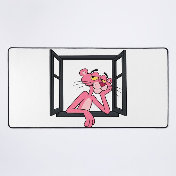Item preview, La Pantera Rosa descansando en la ventana. designed and sold by Aesthetiphy.