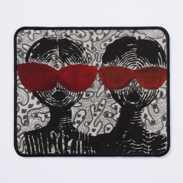 Item preview, Red summer sunglases designed and sold by NessArtByEwa.