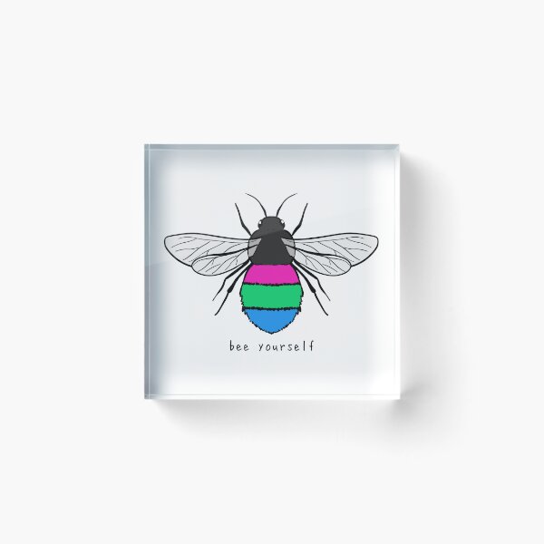 Item preview, Bee Yourself - Polysexual Pride Flag designed and sold by rorynorth.
