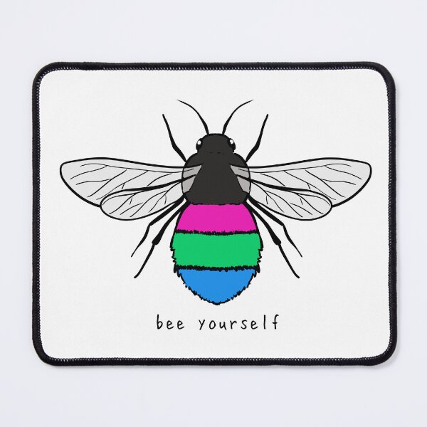 Item preview, Bee Yourself - Polysexual Pride Flag designed and sold by rorynorth.