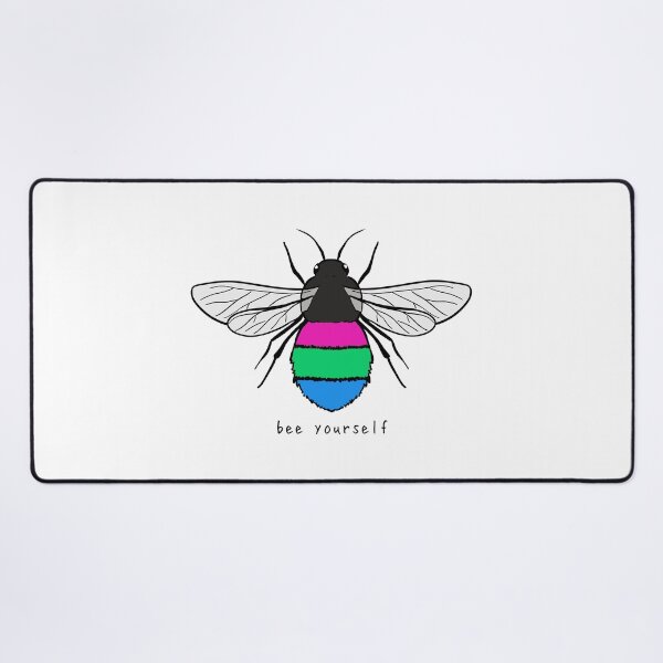 Item preview, Bee Yourself - Polysexual Pride Flag designed and sold by rorynorth.