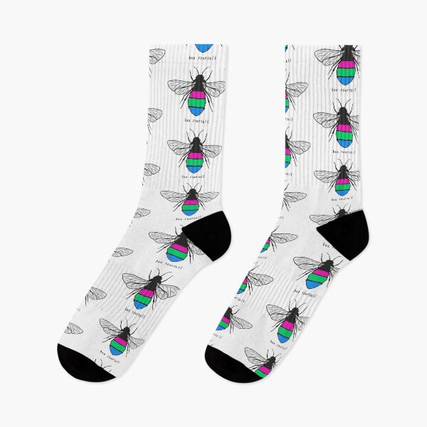 Item preview, Bee Yourself - Polysexual Pride Flag designed and sold by rorynorth.