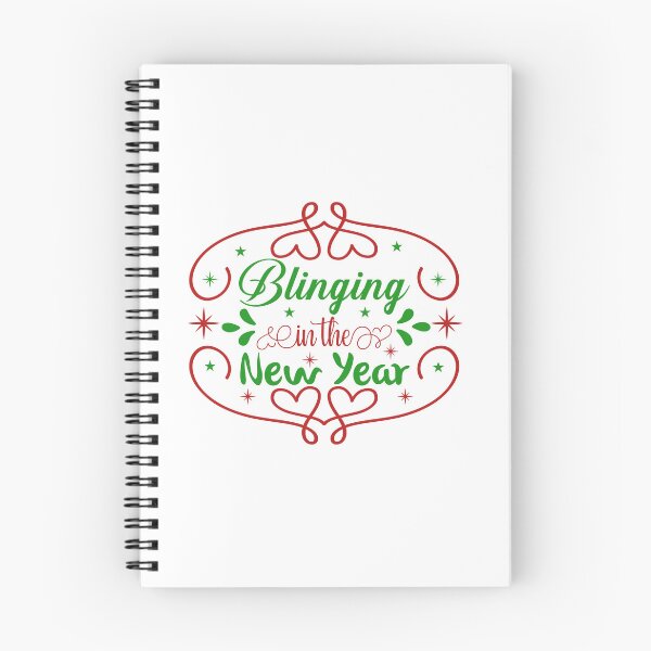 Item preview, Blinging in the New Year Christmas Quote Holiday Vibes designed and sold by FuzionRaptor.