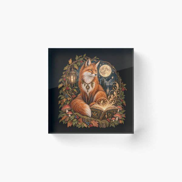 Item preview, Magical Fox – Vintage Woodland Fantasy designed and sold by Scarlett-Goods.