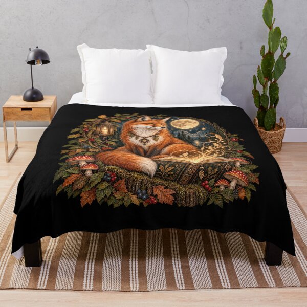 Item preview, Magical Fox – Vintage Woodland Fantasy designed and sold by Scarlett-Goods.