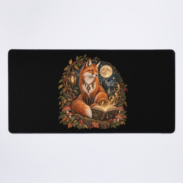 Item preview, Magical Fox – Vintage Woodland Fantasy designed and sold by Scarlett-Goods.