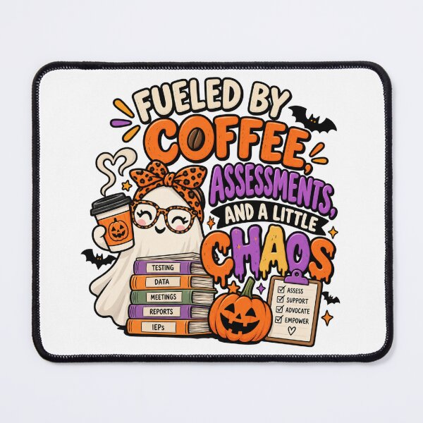 Item preview, School Psychologist Fueled by Coffee Assessments designed and sold by Tshirt-Deer.