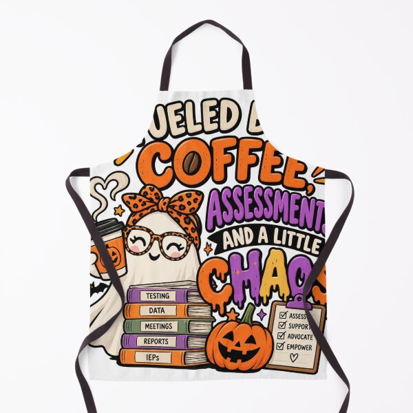Item preview, School Psychologist Fueled by Coffee Assessments designed and sold by Tshirt-Deer.
