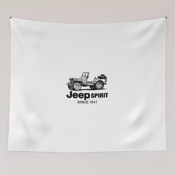 Item preview, Jeep Spirit Since 1941 Classic Off-Road Heritage Design designed and sold by redkat-4.