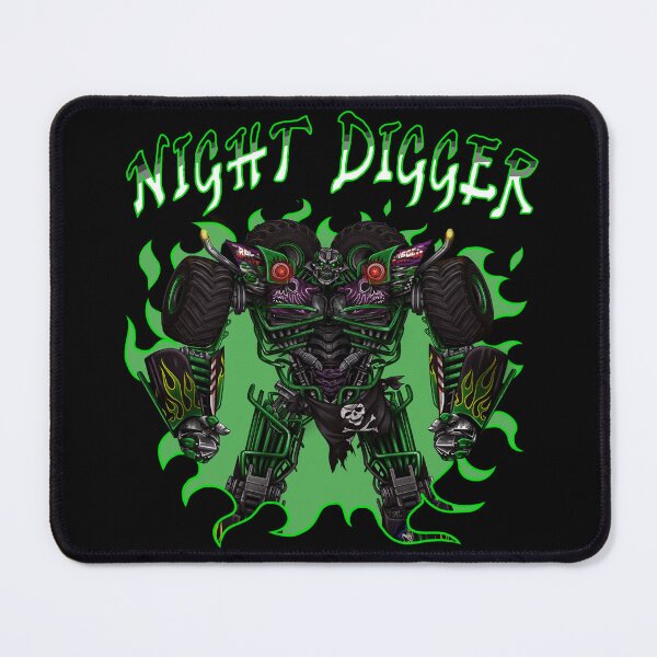 Item preview, Night Digger - MONSTER MACHINES | Custom Metalmech Artwork designed and sold by Imagine Machines Lab.