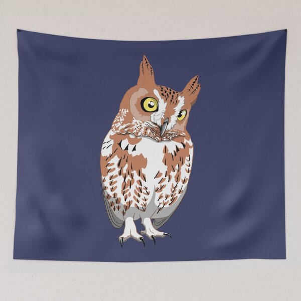 Item preview, Eastern Screech-Owl designed and sold by BennuBirdy.