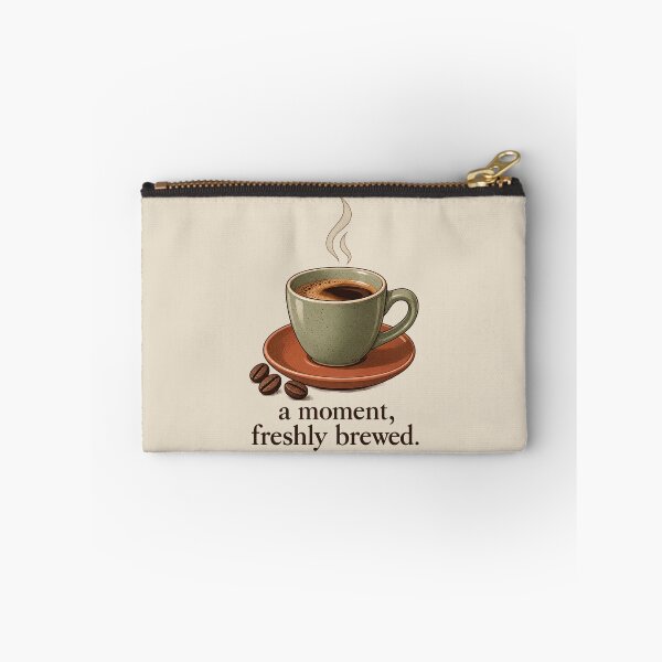 Item preview, Vintage Coffee Cup Freshly Brewed Moment designed and sold by Mostafa Studio.