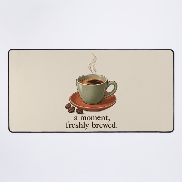 Item preview, Vintage Coffee Cup Freshly Brewed Moment designed and sold by Mostafa Studio.