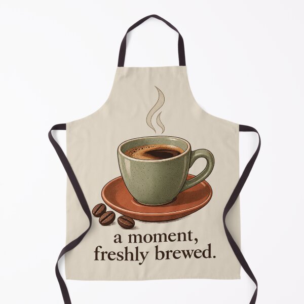 Item preview, Vintage Coffee Cup Freshly Brewed Moment designed and sold by Mostafa Studio.