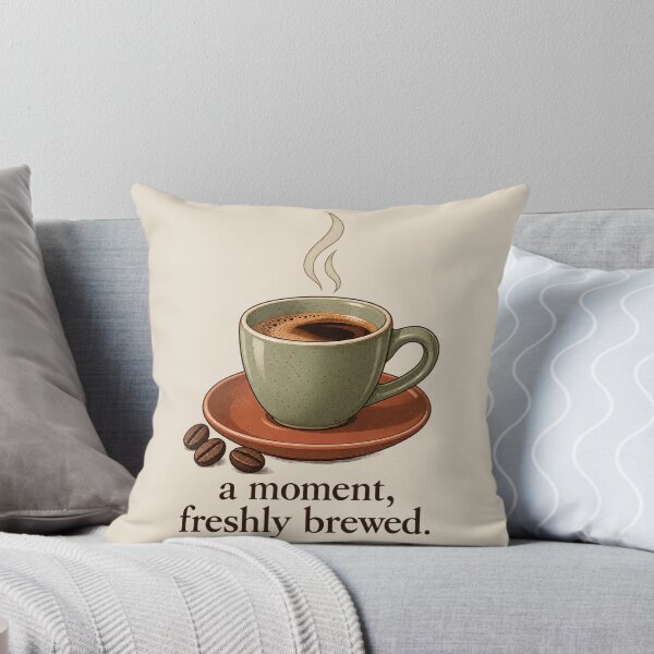 Item preview, Vintage Coffee Cup Freshly Brewed Moment designed and sold by Mostafa Studio.